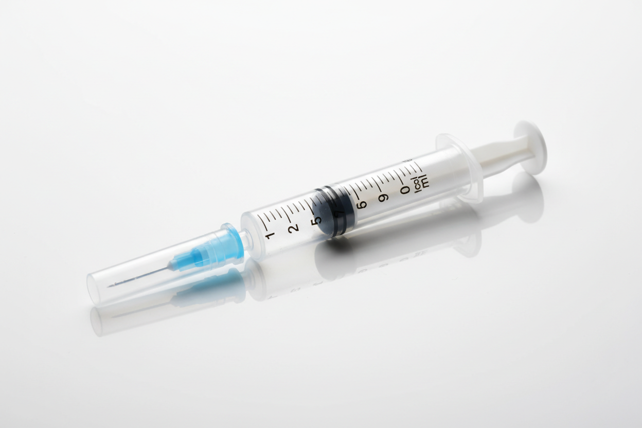 Mobility Product 91 syringe for mobility assistance, featuring a detailed graduated scale and fine needle.