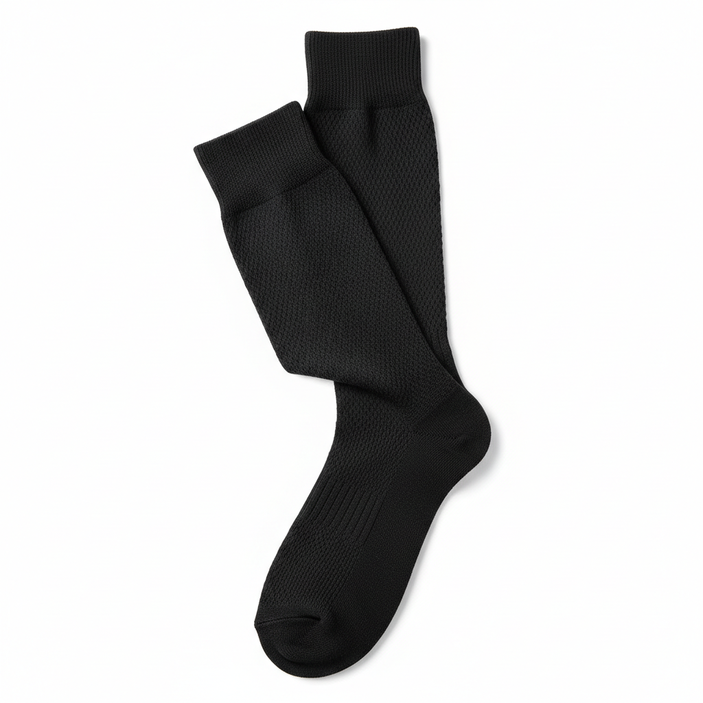 Knee-High Compression Stockings